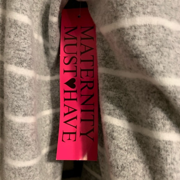 🆕Angel Kiss LongSleeve Maternity Hood Gray/White - Picture 12 of 16